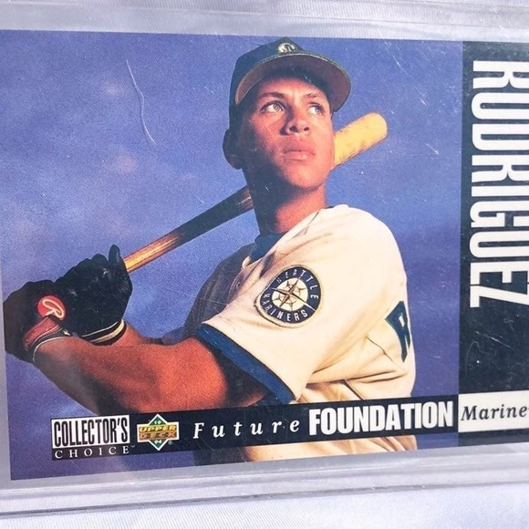 1994 Alex Rodriguez Upper Deck “Future Foundation” Card - Picture 4 of 8